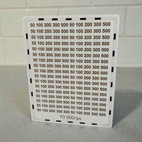 Копилка Белая на 70 тысяч скарбничка фото
